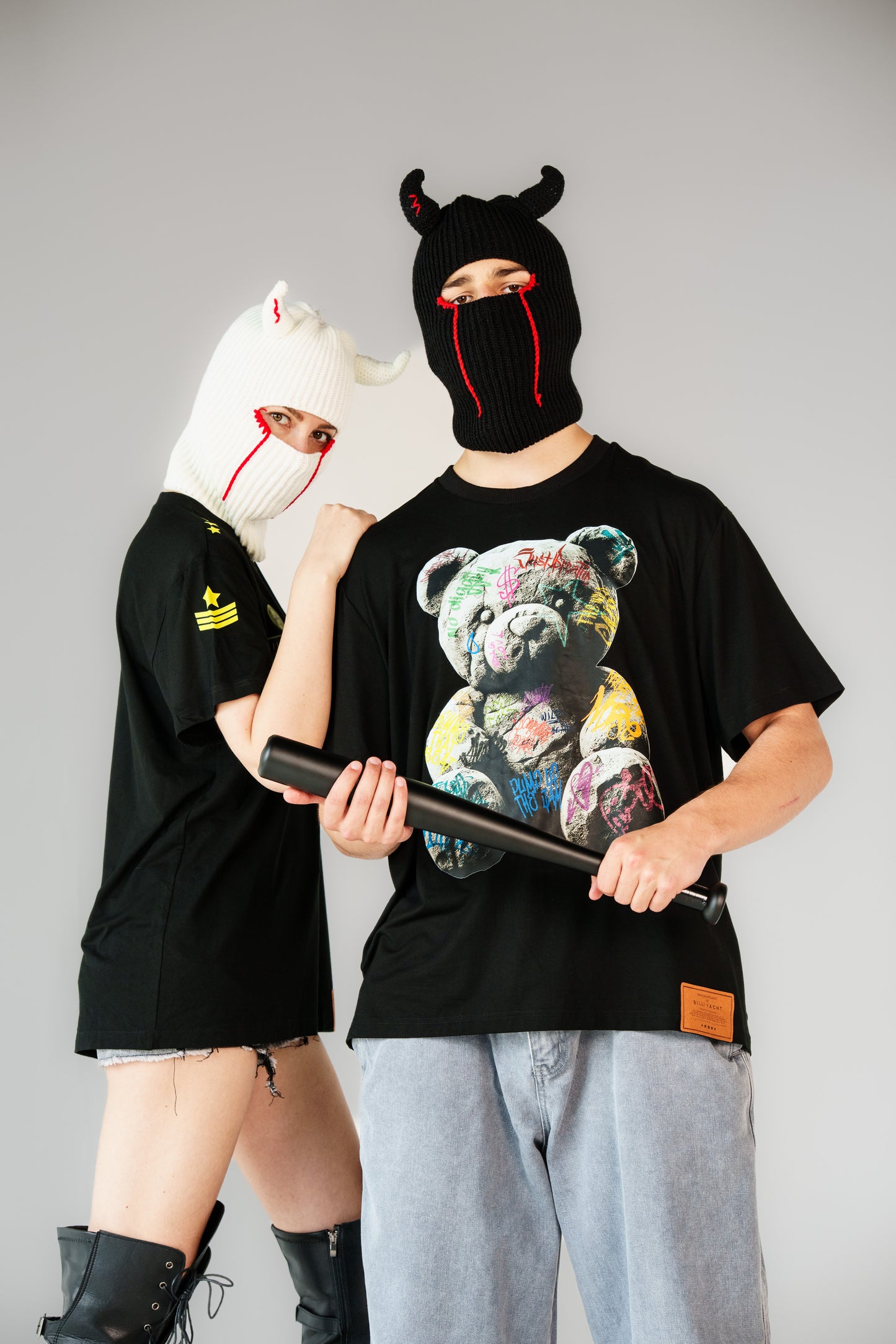 COMBAT BLACK (DROP SHOULDER)