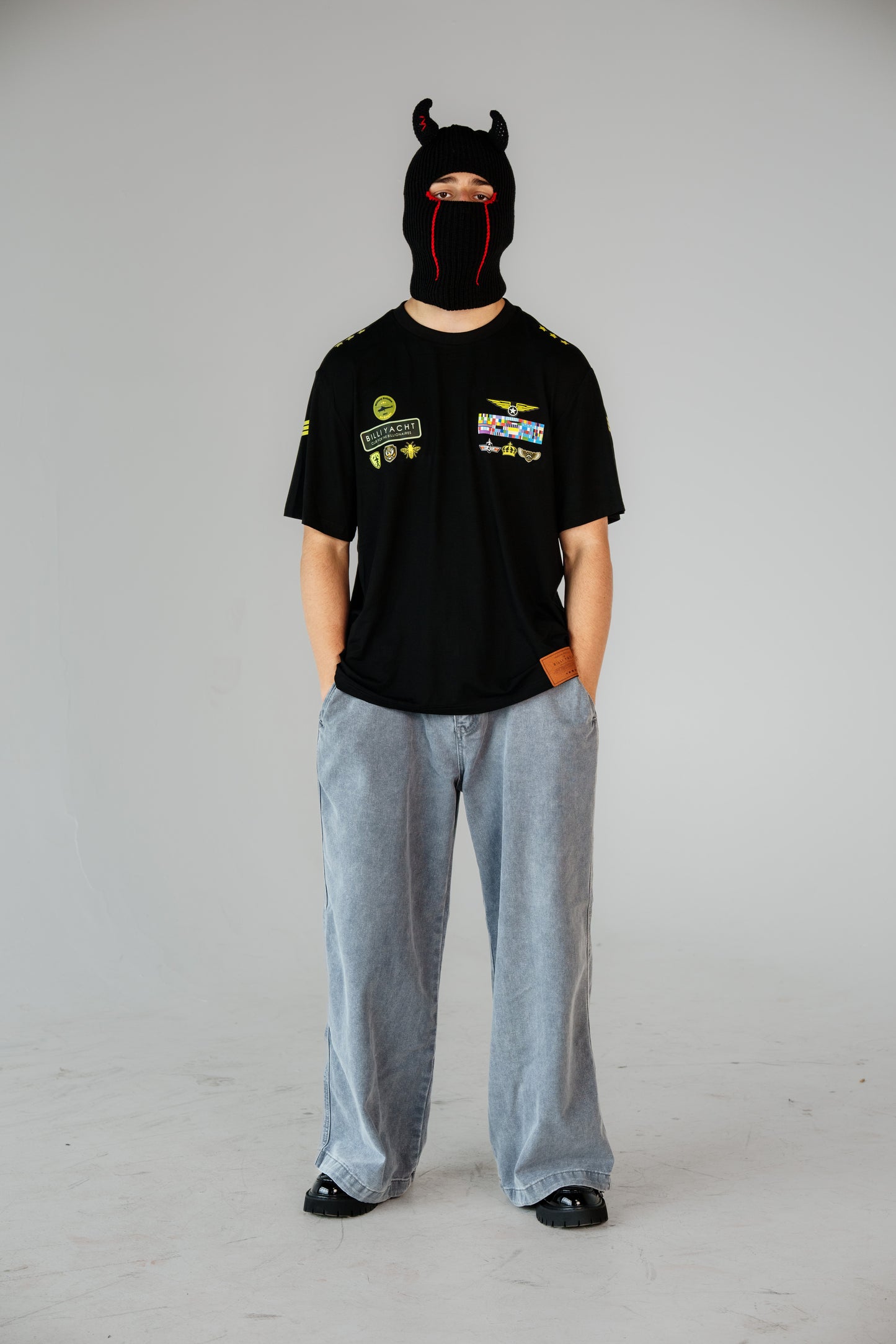 COMBAT BLACK (DROP SHOULDER)