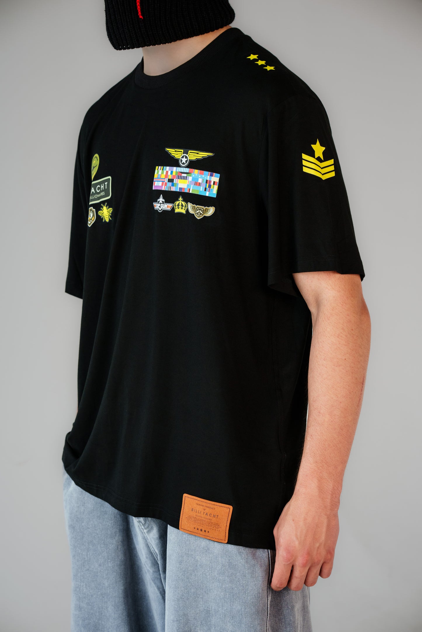 COMBAT BLACK (DROP SHOULDER)